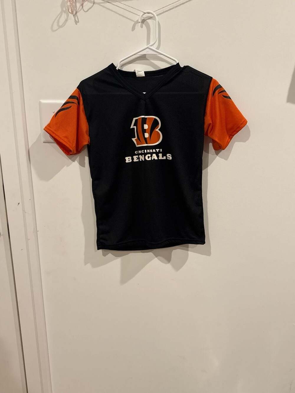 Franklin Cincinnati Bengals Youth Mesh Football Jersey, Size Medium